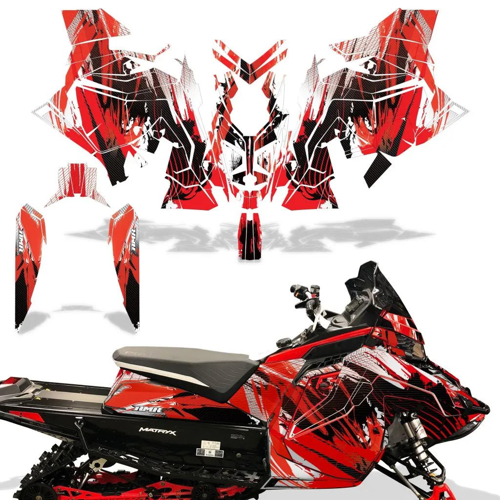 Polaris Matryx / Indy / Assault 2020 Sled Snowmobile Graphics Decal Kit
