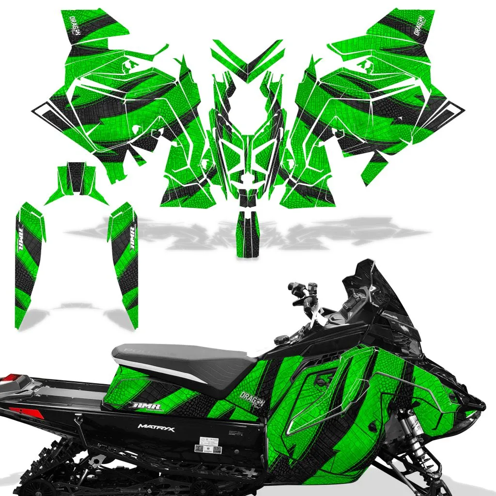 Polaris Matryx / Indy / Assault 2020 Sled Snowmobile Graphics Decal Kit
