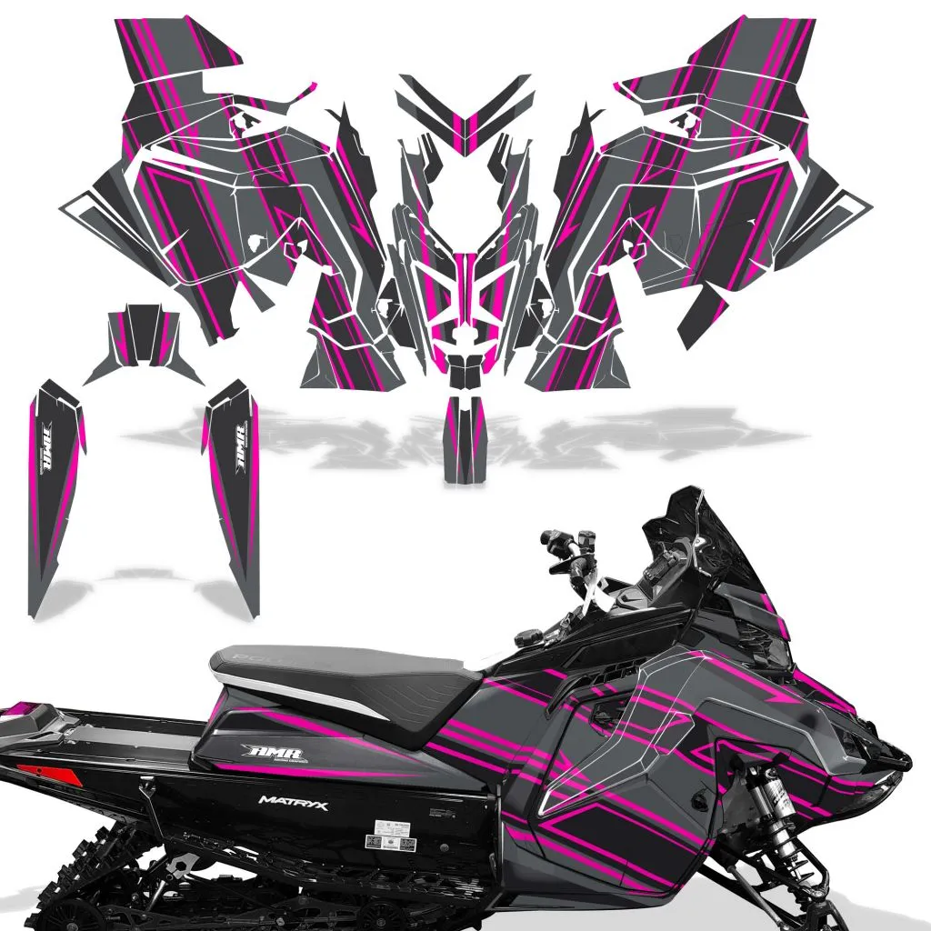 Polaris Matryx / Indy / Assault 2020 Sled Snowmobile Graphics Decal Kit