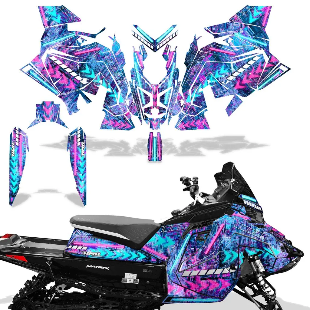 Polaris Matryx / Indy / Assault 2020 Sled Snowmobile Graphics Decal Kit