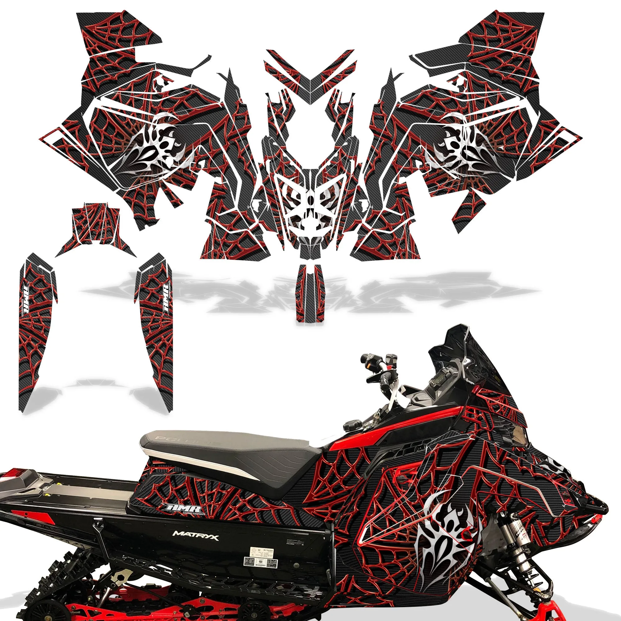 Polaris Matryx / Indy / Assault 2020 Sled Snowmobile Graphics Decal Kit