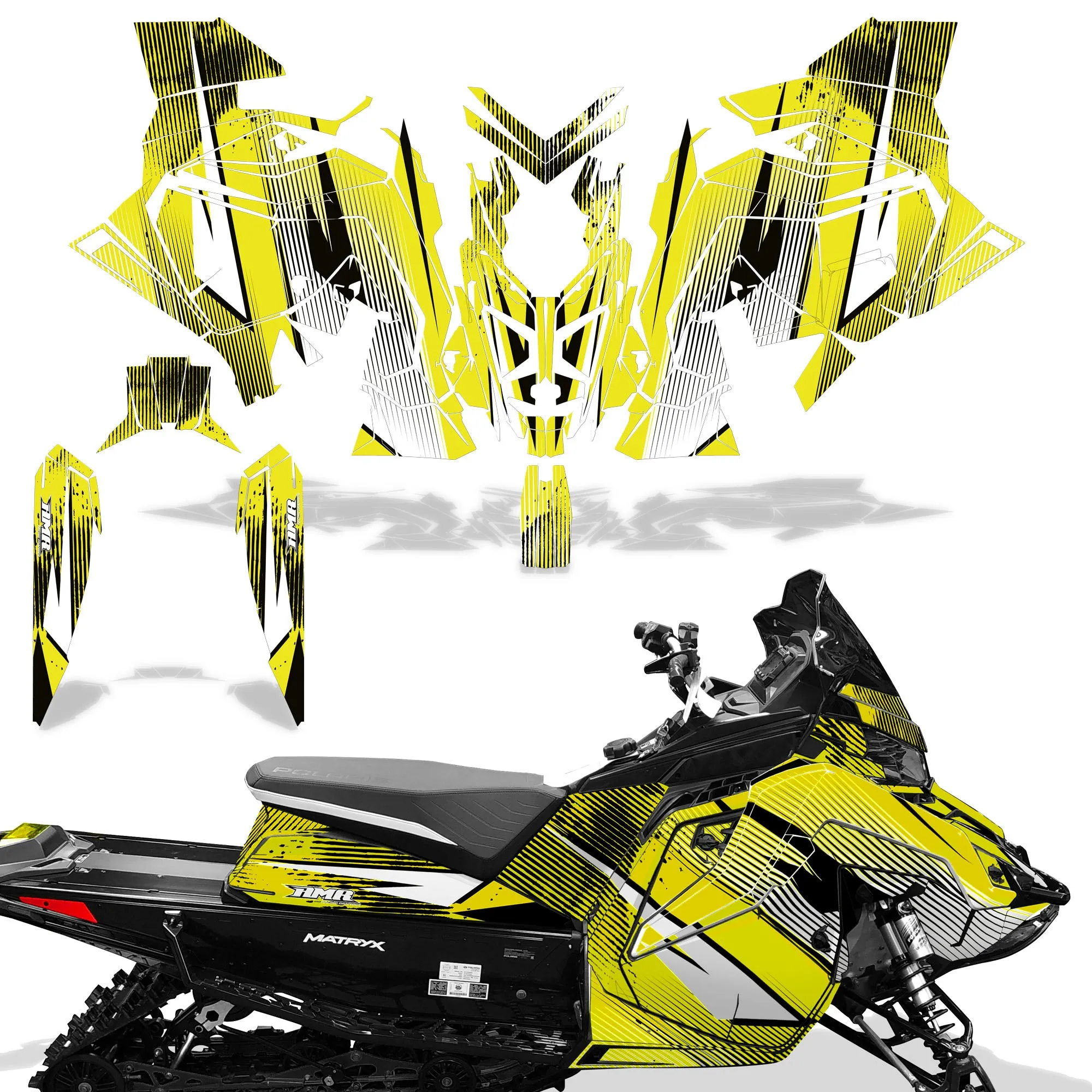 Polaris Matryx / Indy / Assault 2020 Sled Snowmobile Graphics Decal Kit