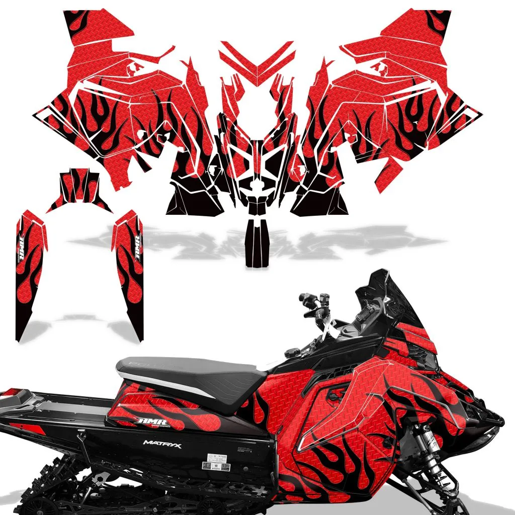 Polaris Matryx / Indy / Assault 2020 Sled Snowmobile Graphics Decal Kit