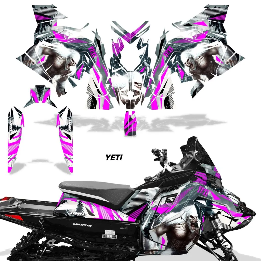 Polaris Matryx / Indy / Assault 2020 Sled Snowmobile Graphics Decal Kit