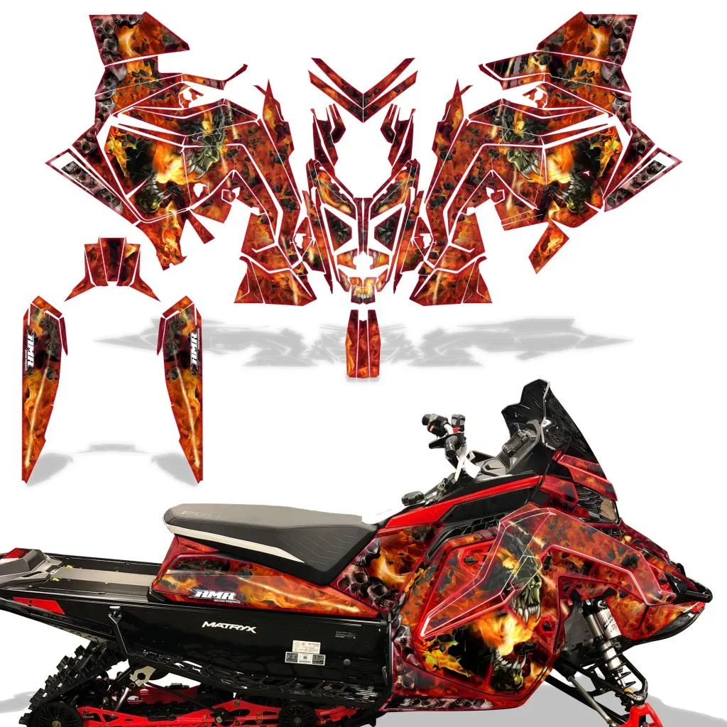Polaris Matryx / Indy / Assault 2020 Sled Snowmobile Graphics Decal Kit