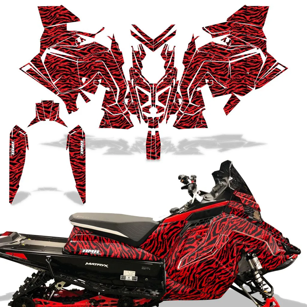 Polaris Matryx / Indy / Assault 2020 Sled Snowmobile Graphics Decal Kit