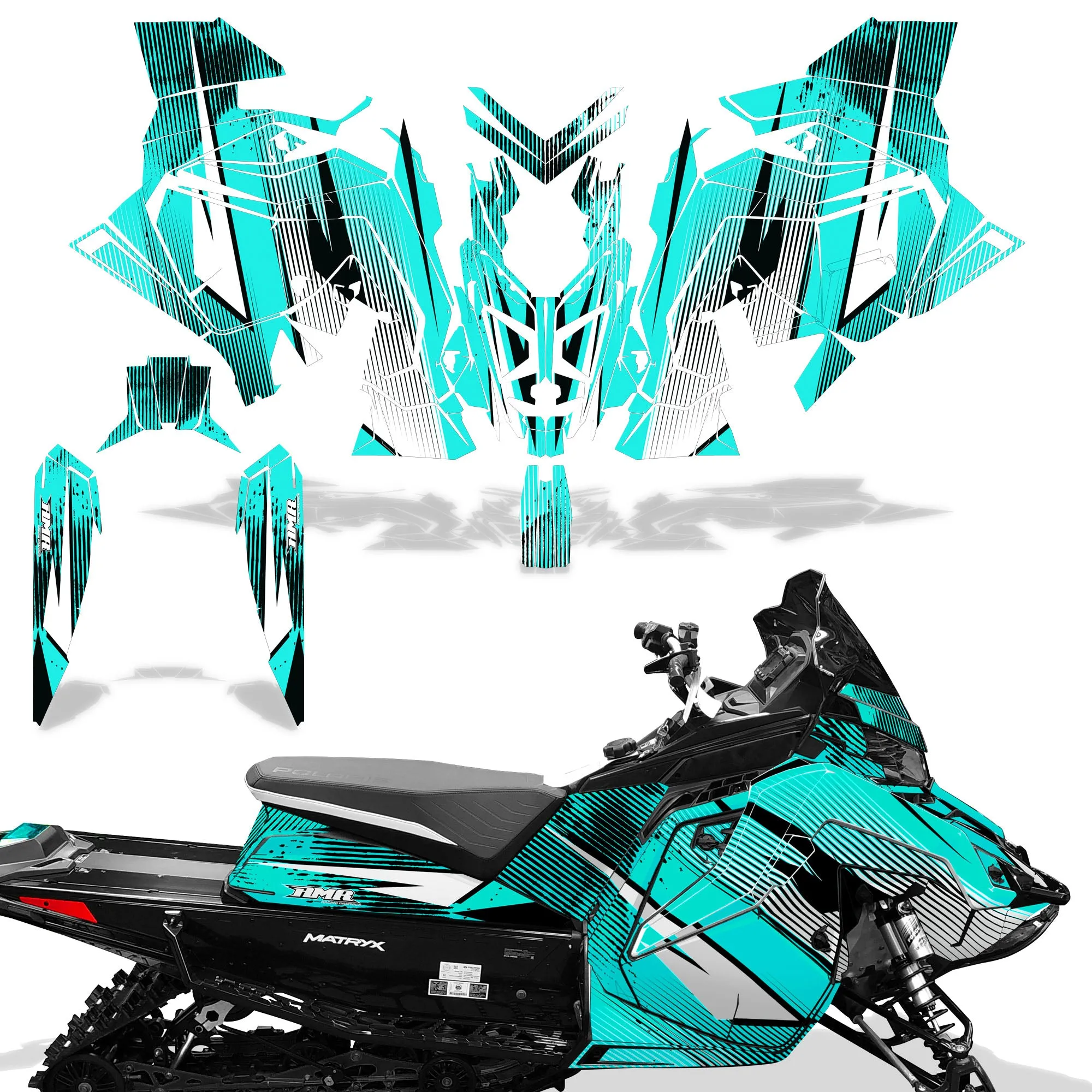 Polaris Matryx / Indy / Assault 2020 Sled Snowmobile Graphics Decal Kit