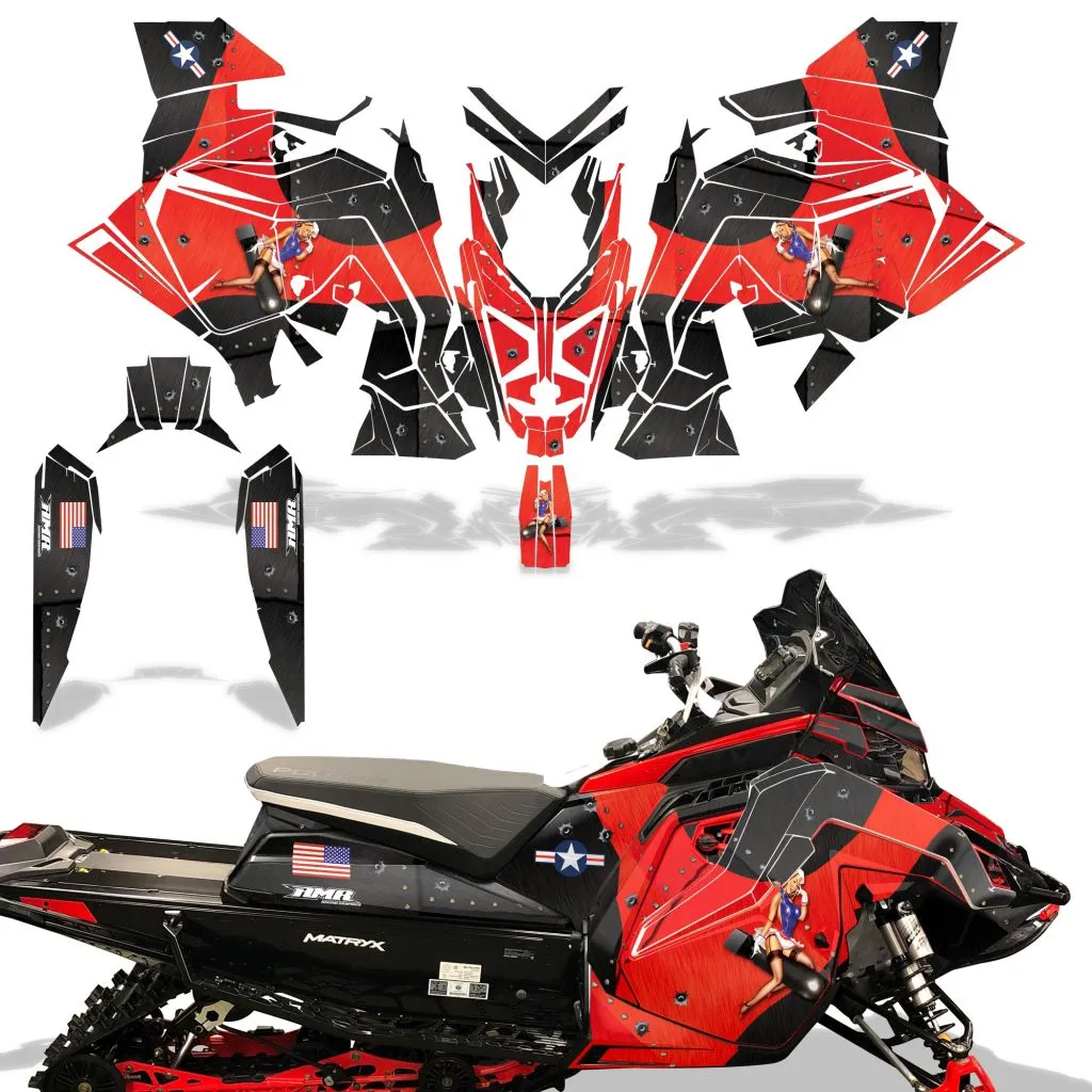 Polaris Matryx / Indy / Assault 2020 Sled Snowmobile Graphics Decal Kit