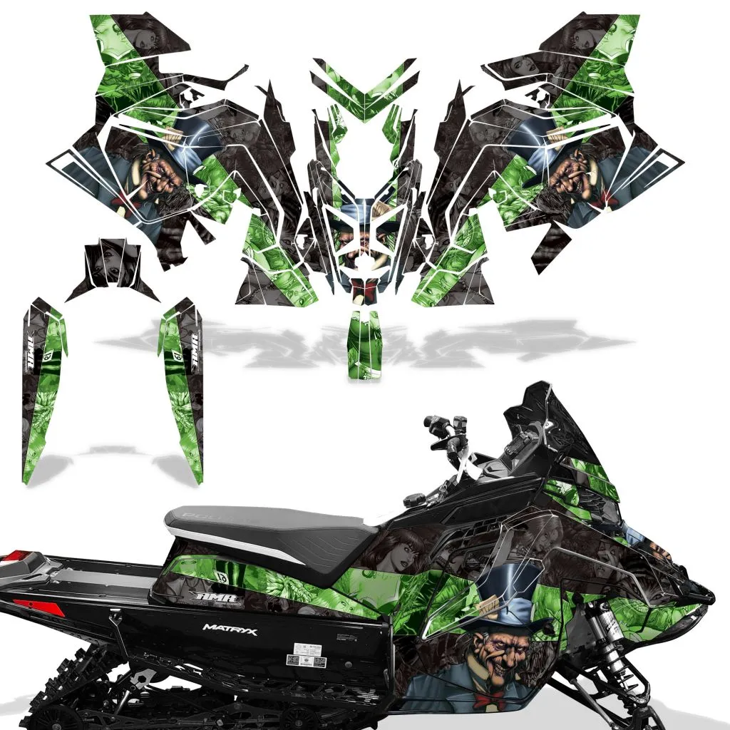 Polaris Matryx / Indy / Assault 2020 Sled Snowmobile Graphics Decal Kit