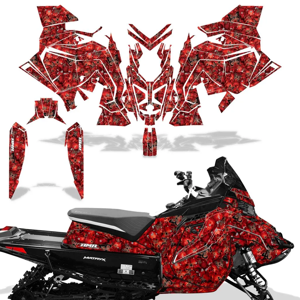 Polaris Matryx / Indy / Assault 2020 Sled Snowmobile Graphics Decal Kit