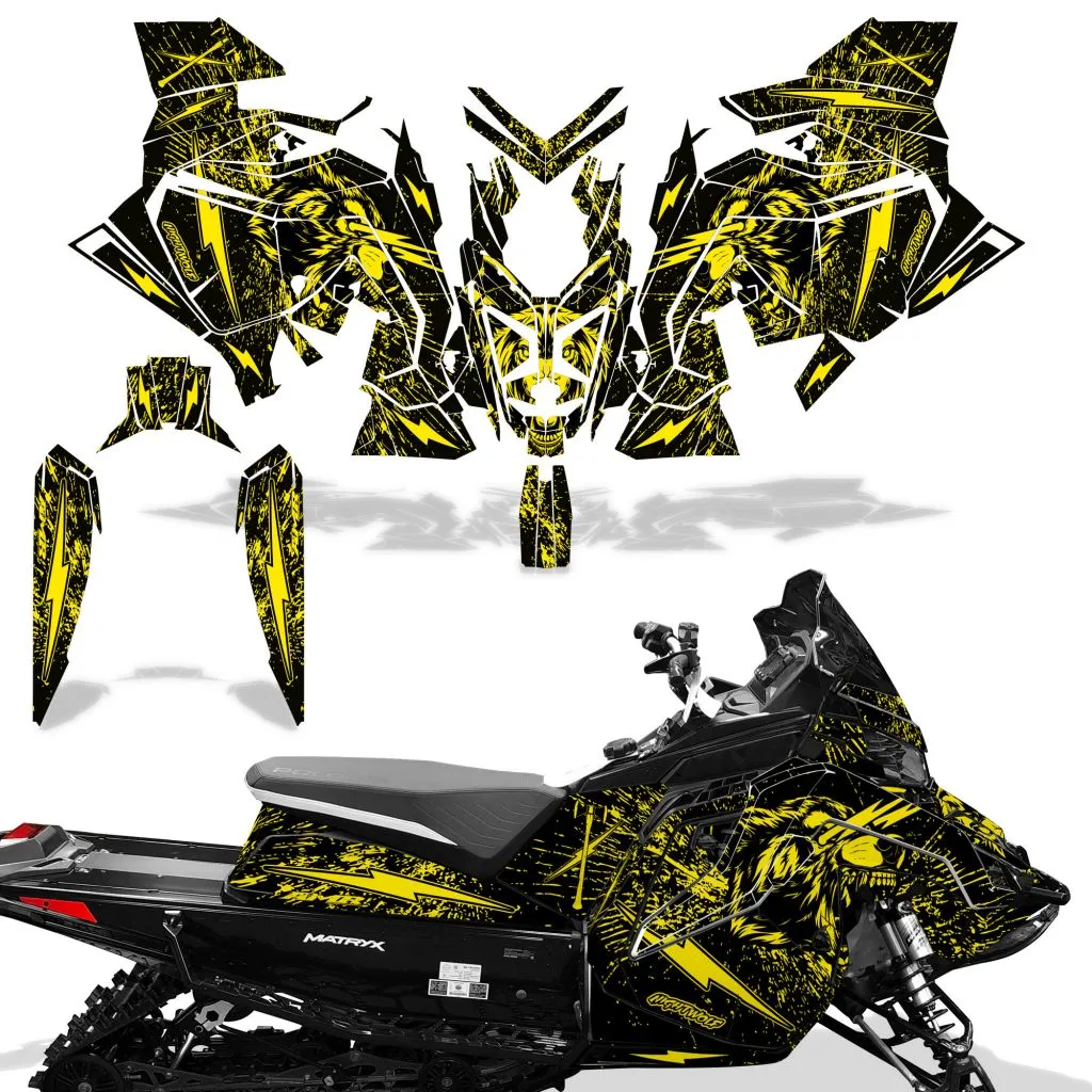 Polaris Matryx / Indy / Assault 2020 Sled Snowmobile Graphics Decal Kit