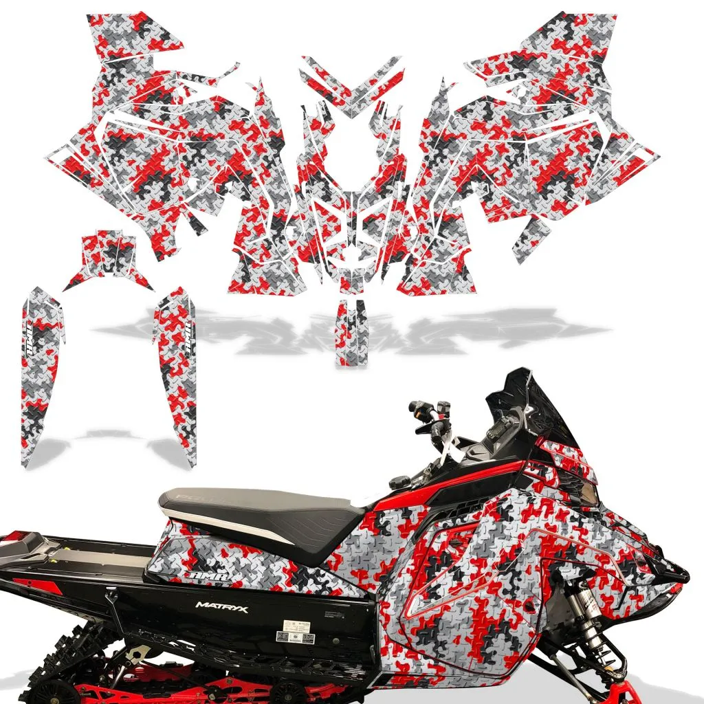 Polaris Matryx / Indy / Assault 2020 Sled Snowmobile Graphics Decal Kit