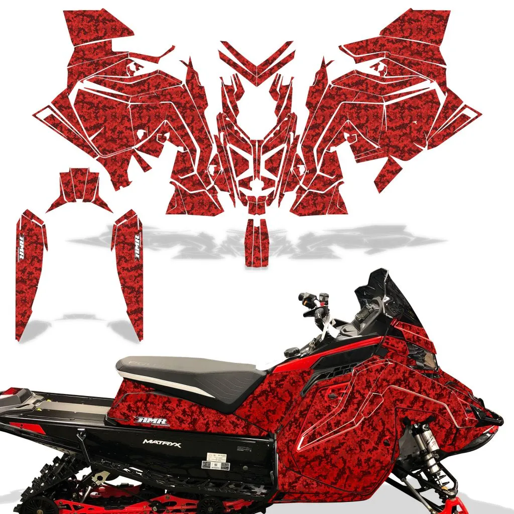 Polaris Matryx / Indy / Assault 2020 Sled Snowmobile Graphics Decal Kit