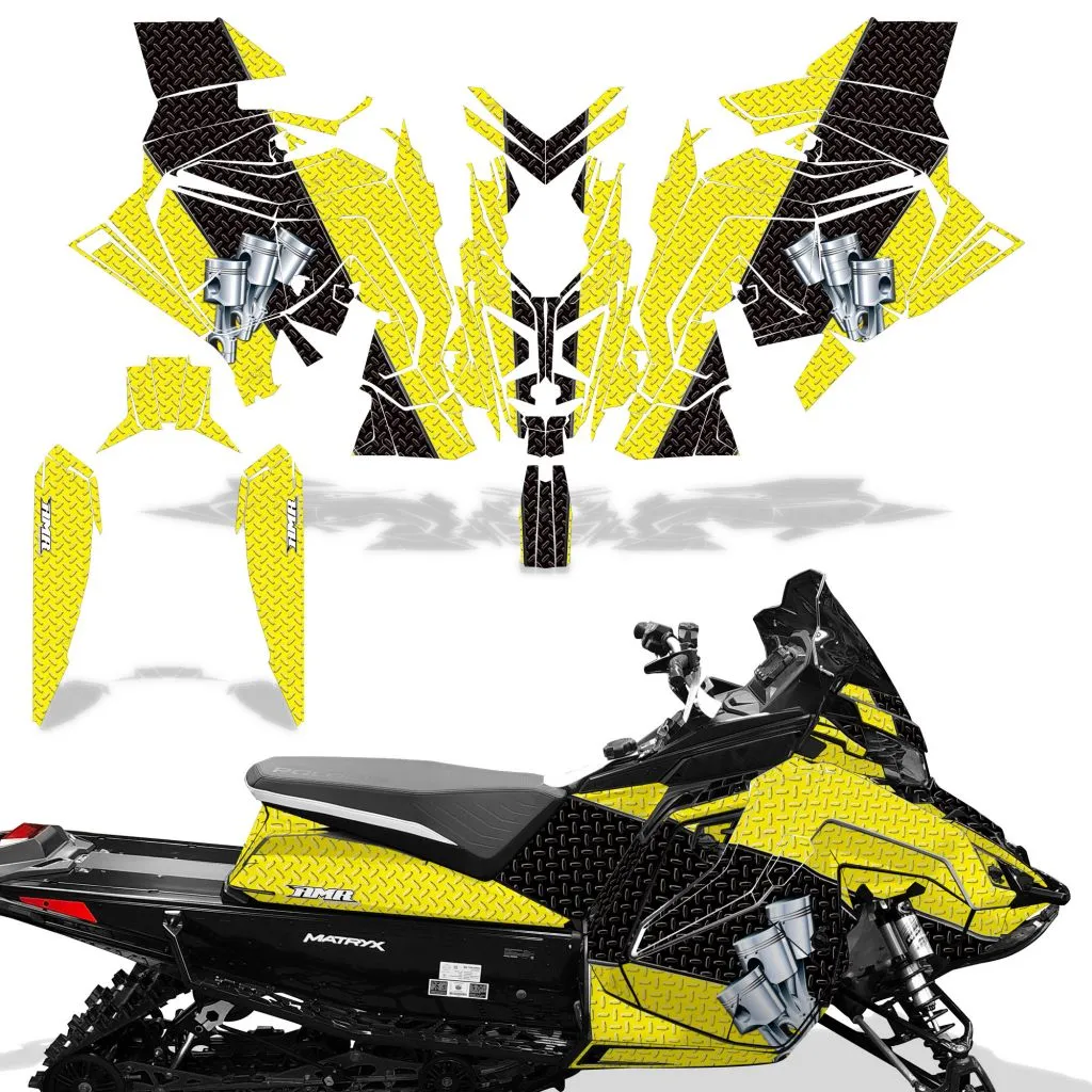 Polaris Matryx / Indy / Assault 2020 Sled Snowmobile Graphics Decal Kit