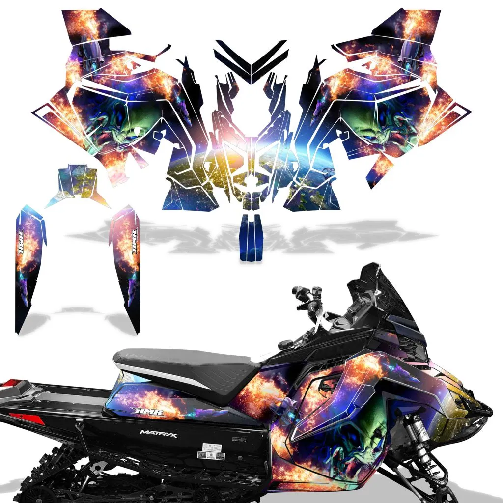 Polaris Matryx / Indy / Assault 2020 Sled Snowmobile Graphics Decal Kit
