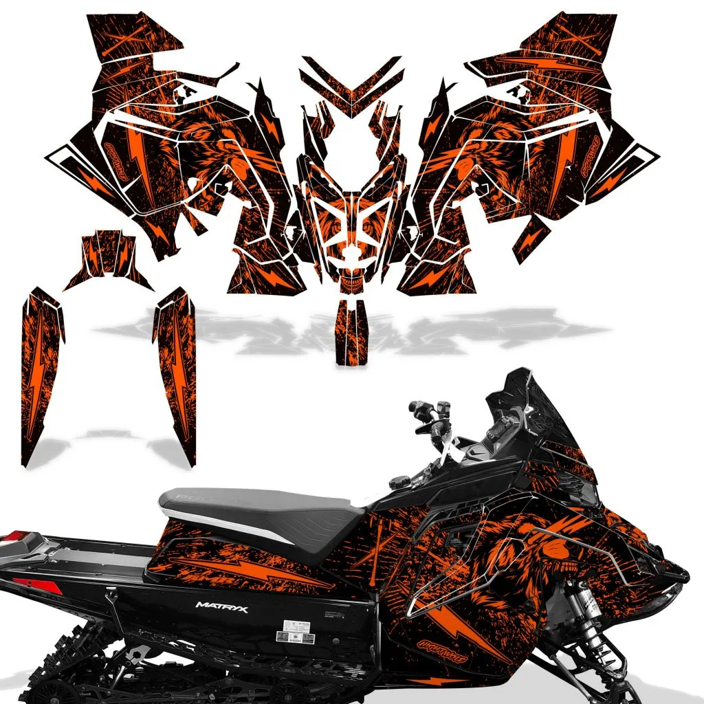 Polaris Matryx / Indy / Assault 2020 Sled Snowmobile Graphics Decal Kit