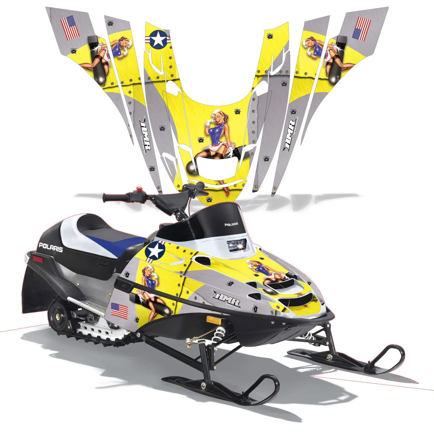 Polaris XC 120 (2000-2020) Snowmobile Graphics