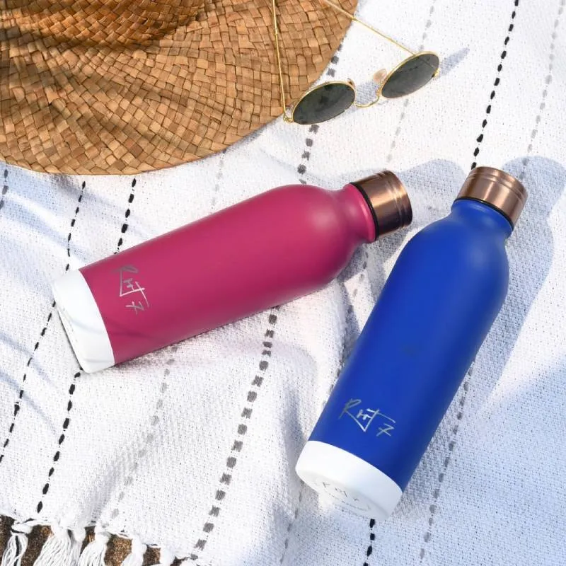 Raspberry Split Water Bottle