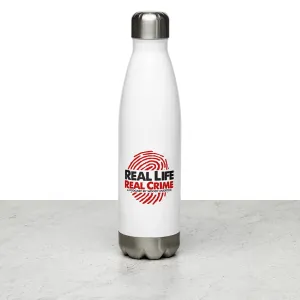 Real Life Real Crime Stainless Steel Water Bottle