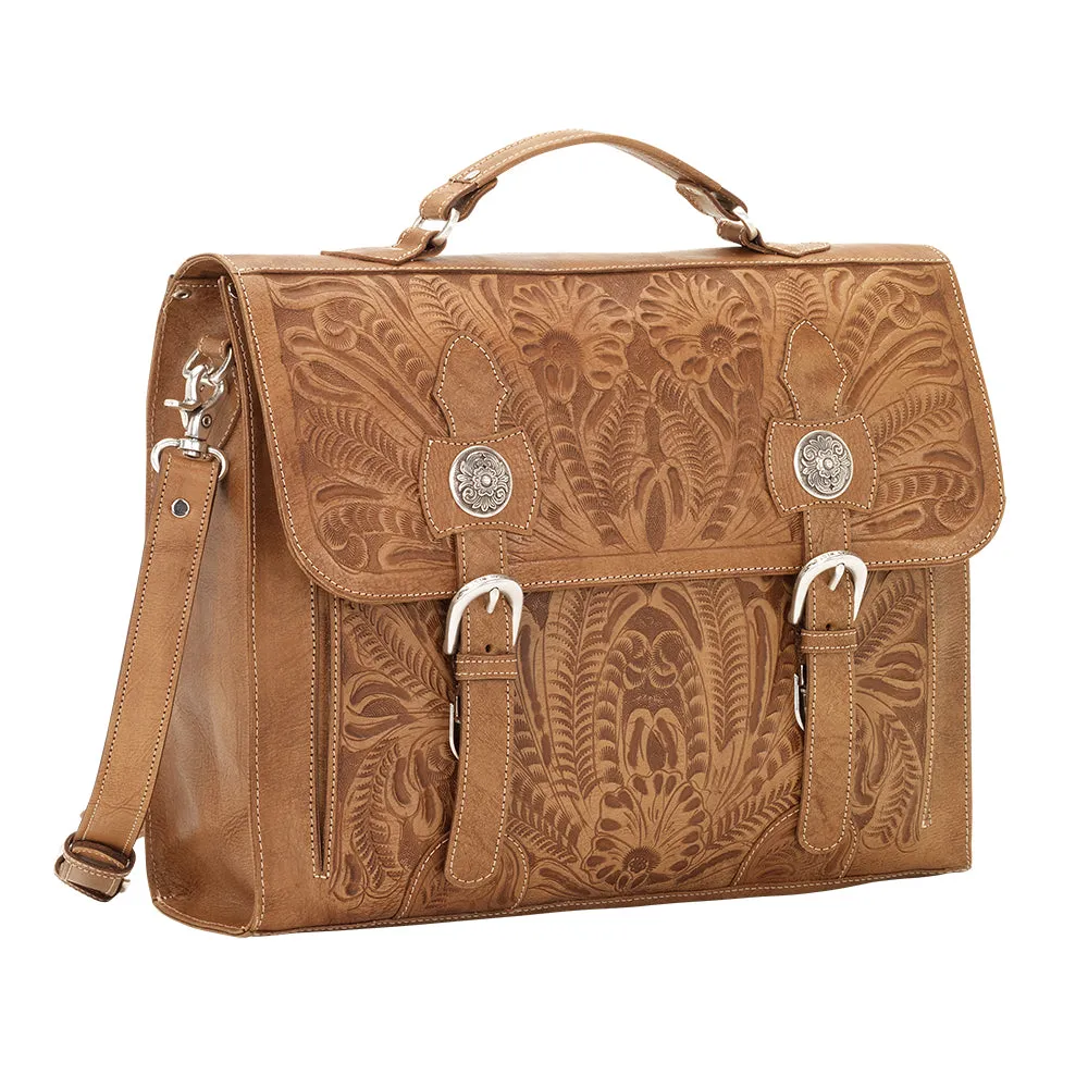 Retro Romance Multi Compartment Briefcase