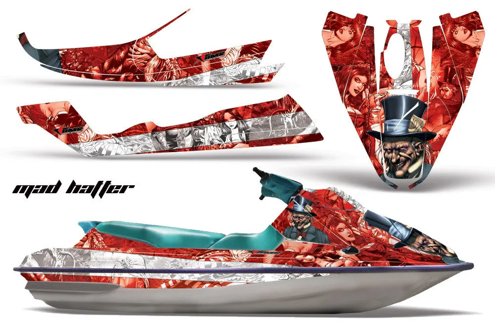 Sea Doo Bombardier GTS Jet Ski Graphics (1992-1997)