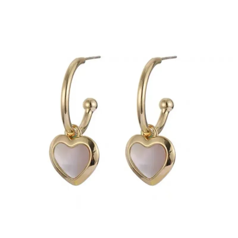 Shell Heart Pendant