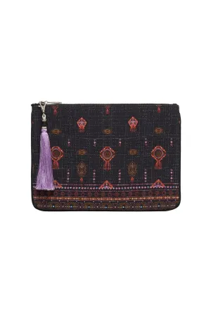 SMALL CANVAS CLUTCH MINA MINA