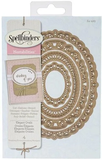 Spellbinders  Elegant Ovals