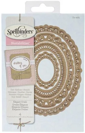 Spellbinders  Elegant Ovals