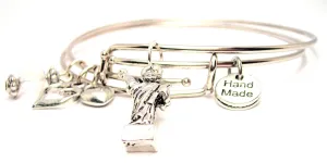 Statue Of Liberty Expandable Bangle Bracelet Set