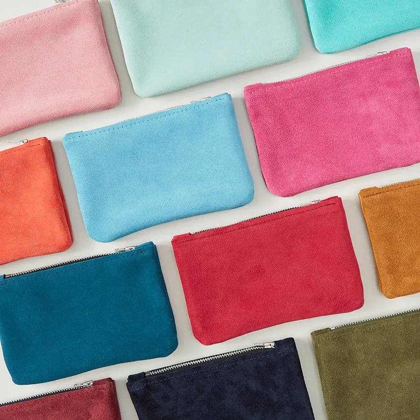 Suede Leather Purse