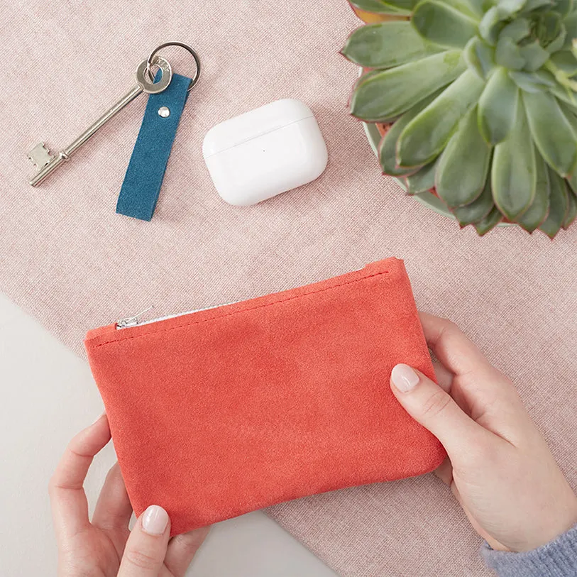 Suede Leather Purse