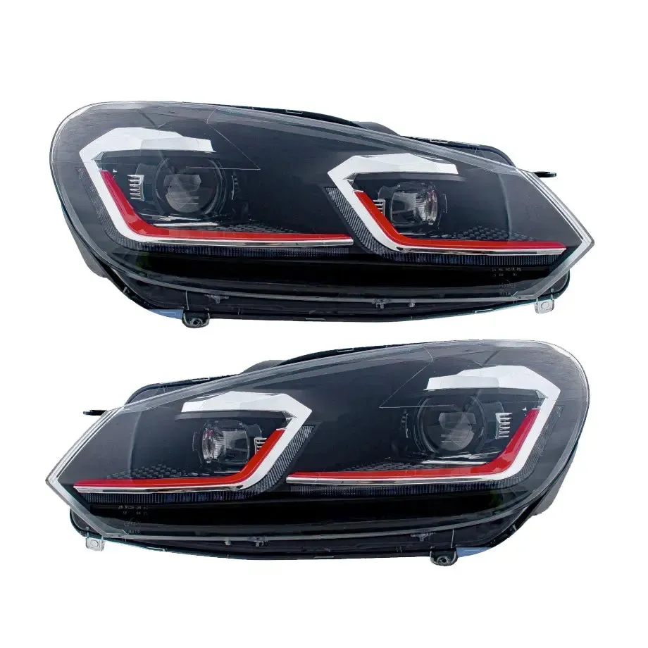 Suitable To Fit - VW Golf 6 LED Projector Headlight - Golf 7.5 GTI Style