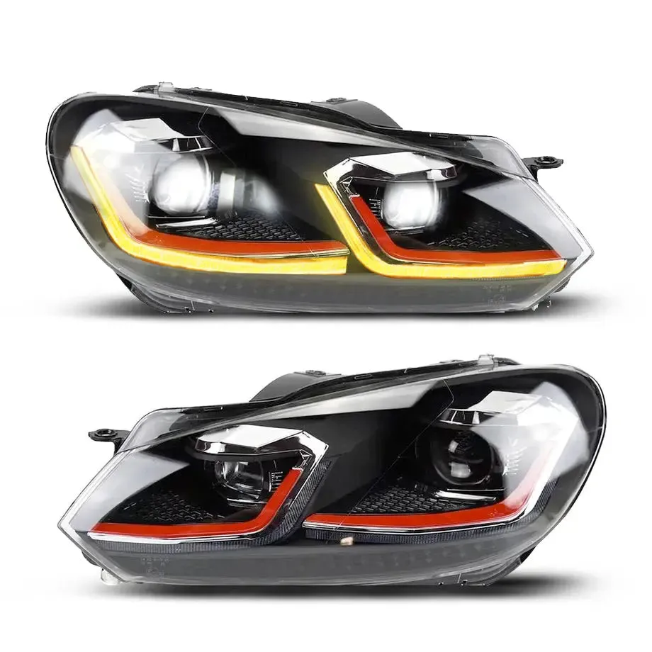 Suitable To Fit - VW Golf 6 LED Projector Headlight - Golf 7.5 GTI Style