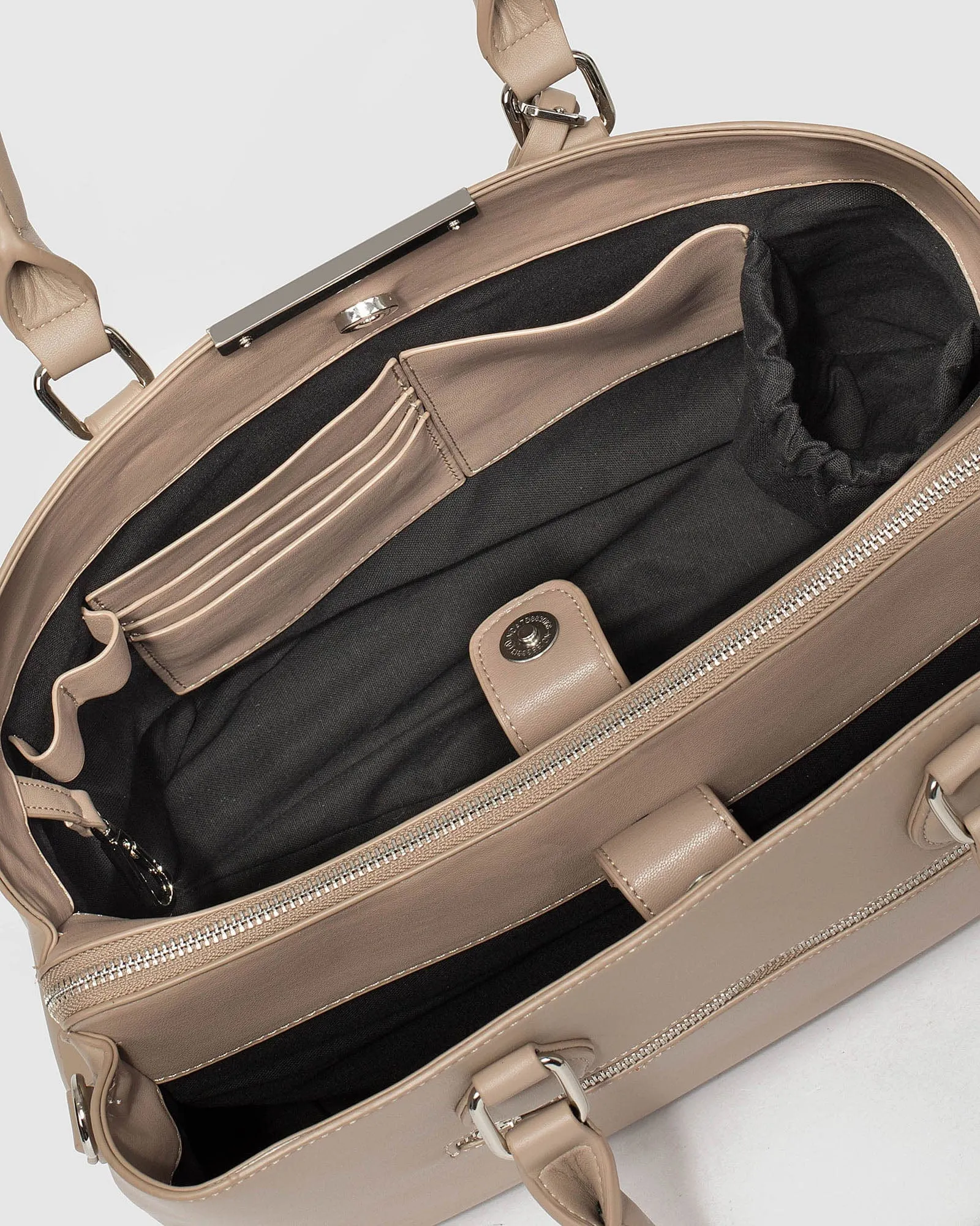 Taupe Spencer Premium Tech Tote Bag