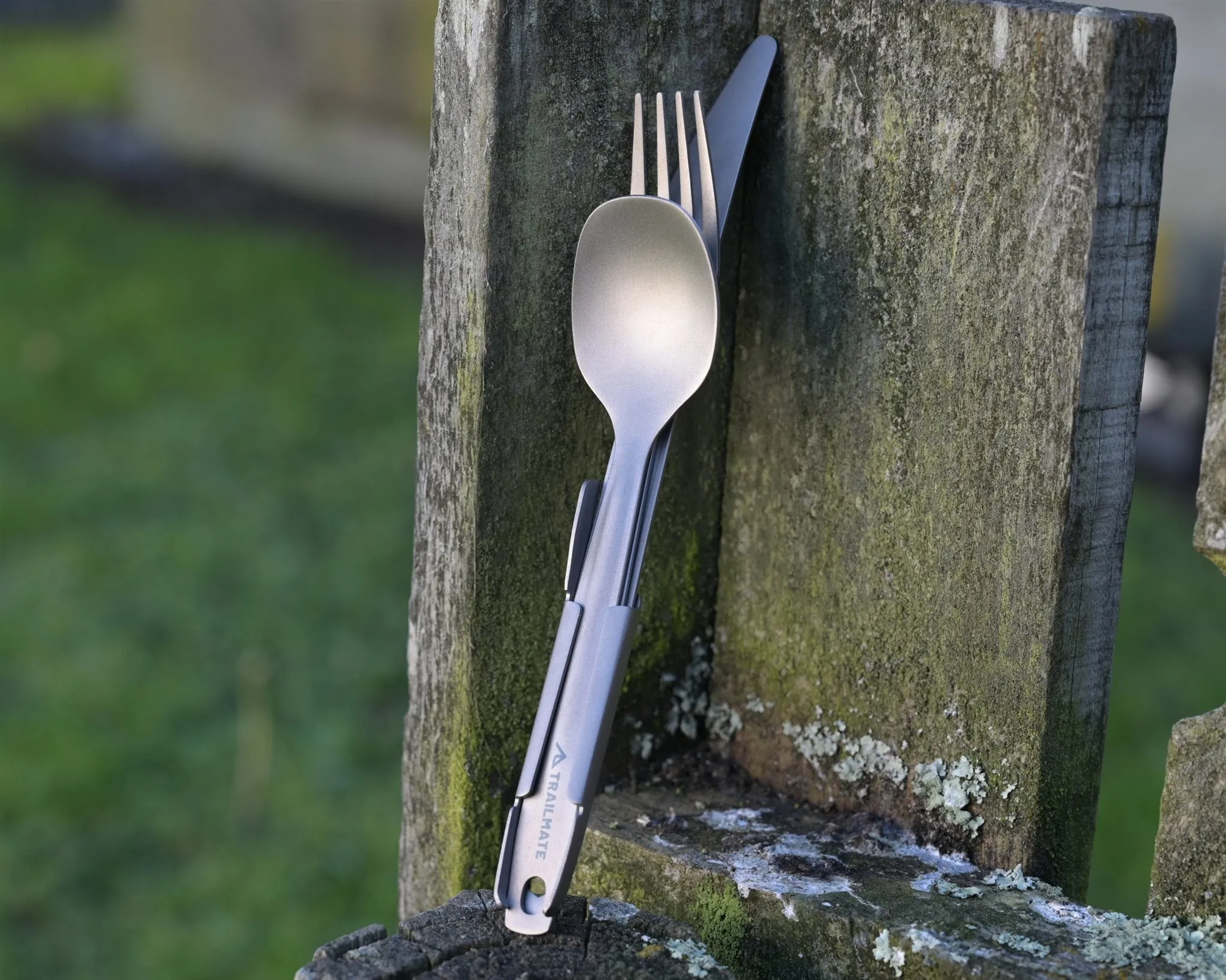 Trailmate Titanium Cutlery Set 4 Piece *50 Grams Weight!