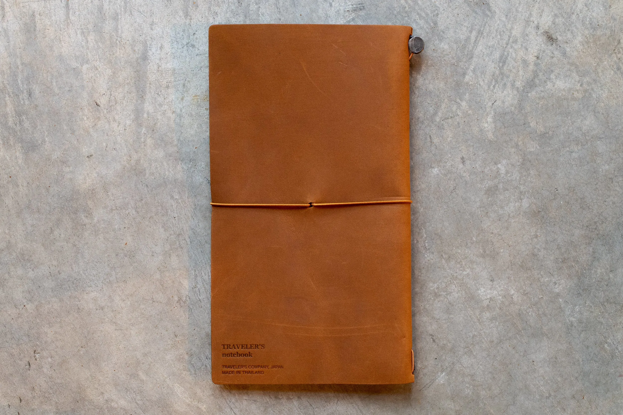 Traveler's Notebook Starter Set, Regular Size, Camel