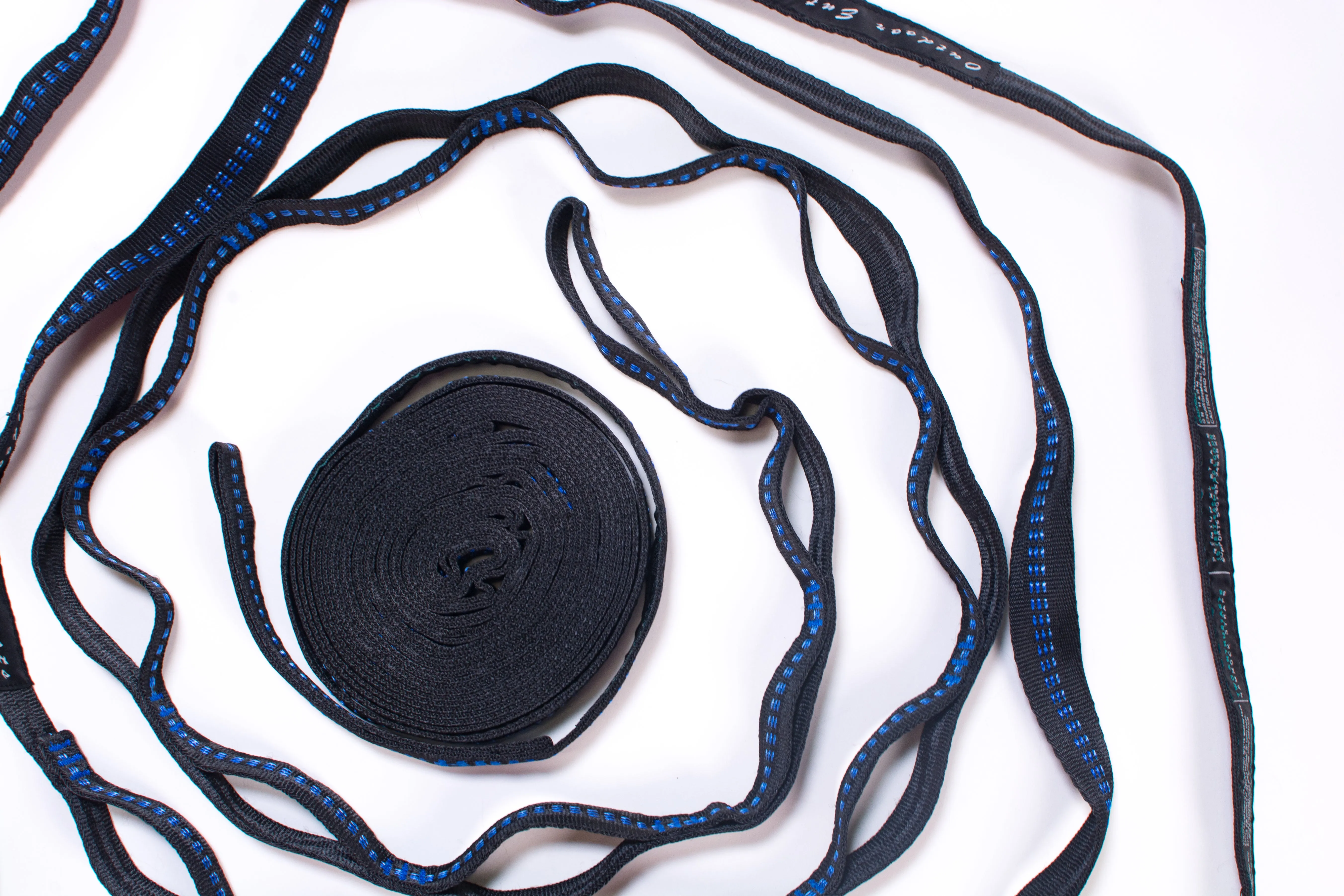 Two Person Portable Hammock | Black & Navy Blue
