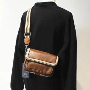 Vvsha  Christmas Gift Faux Leather Messenger Bag