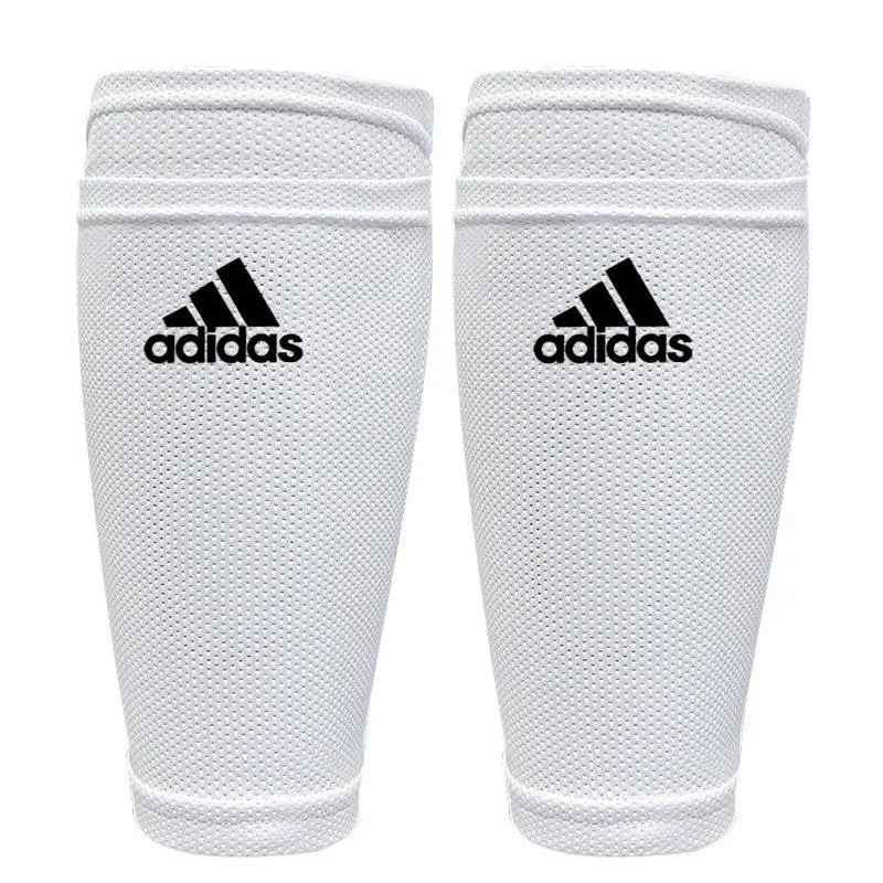 WHITE ADIDAS SHIN PAD SLEEVE