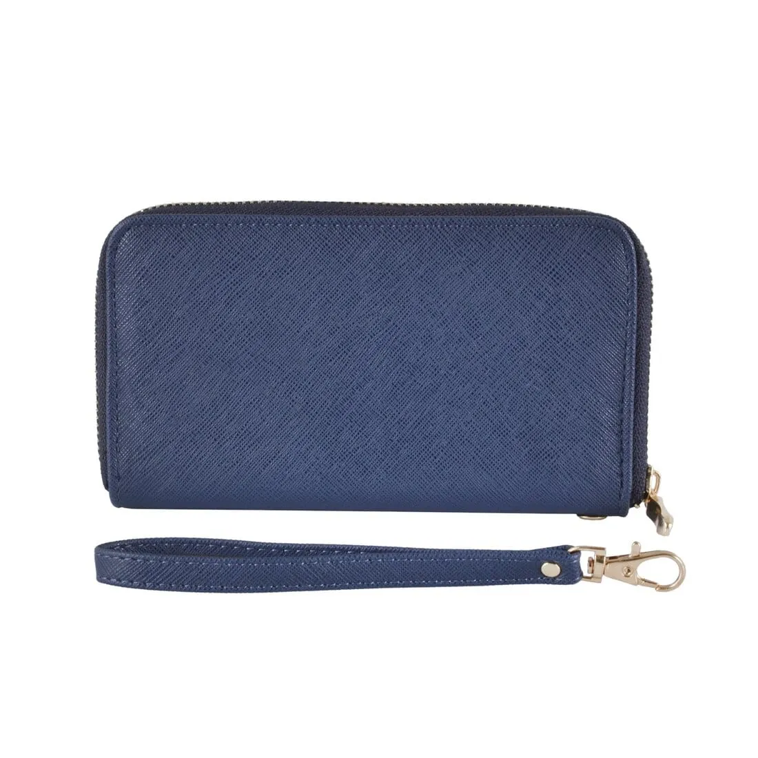 Womens Purse Classic Britt Faux Leather Clip On Wrist Strap